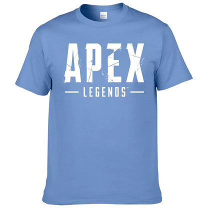 2026 Summer Streetwear T-shirt Men Fashion Casual Clothes Cotton Short Sleeve tshirt Printed Apex Legends T Shirt Harajuku Top