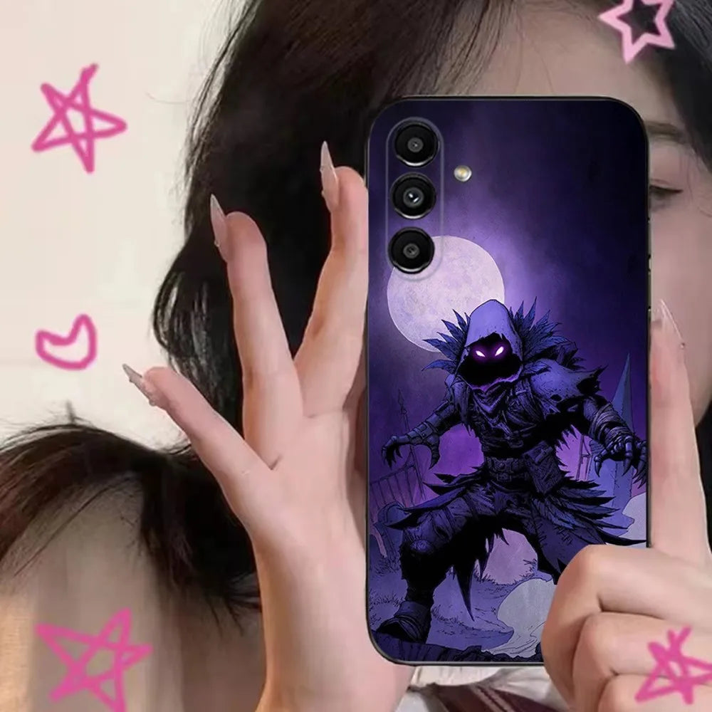 R-Royales F-Fortnites  Phone Case For Samsung S24,S21,S22,S23,S30,Ultra,S20,Plus,Fe,Lite,Note,10,9,5G Black Soft Cover