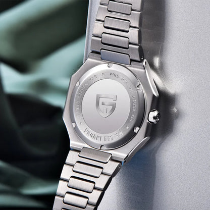 Reloj cuadrado de cuarzo para hombre PAGANI DESIGN New V2, marca de lujo premium, deportivo, resistente al agua, de zafiro y acero inoxidable