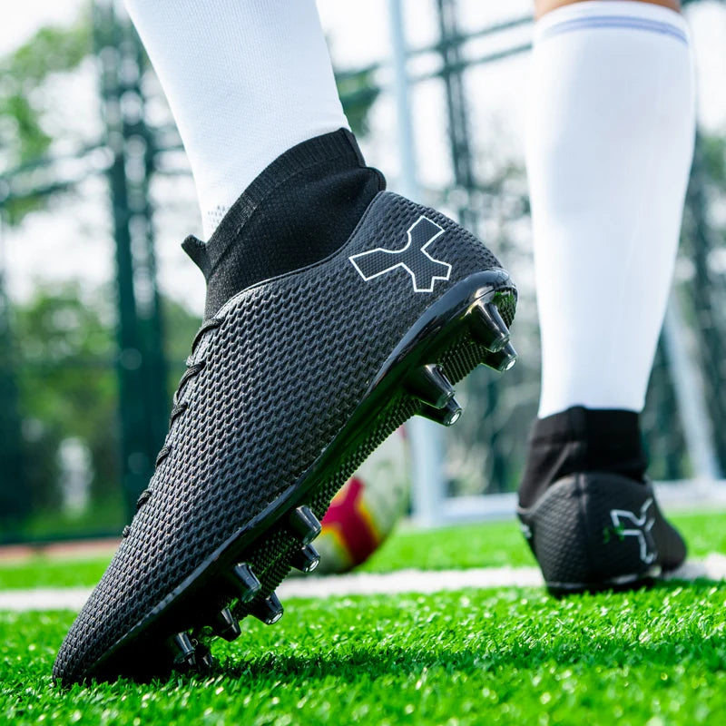Men's Quality Soccer Shoes Durable Boys Football Boots Lightweight Children Football Shoes Futsal Training Sneakers Soccer Cleats