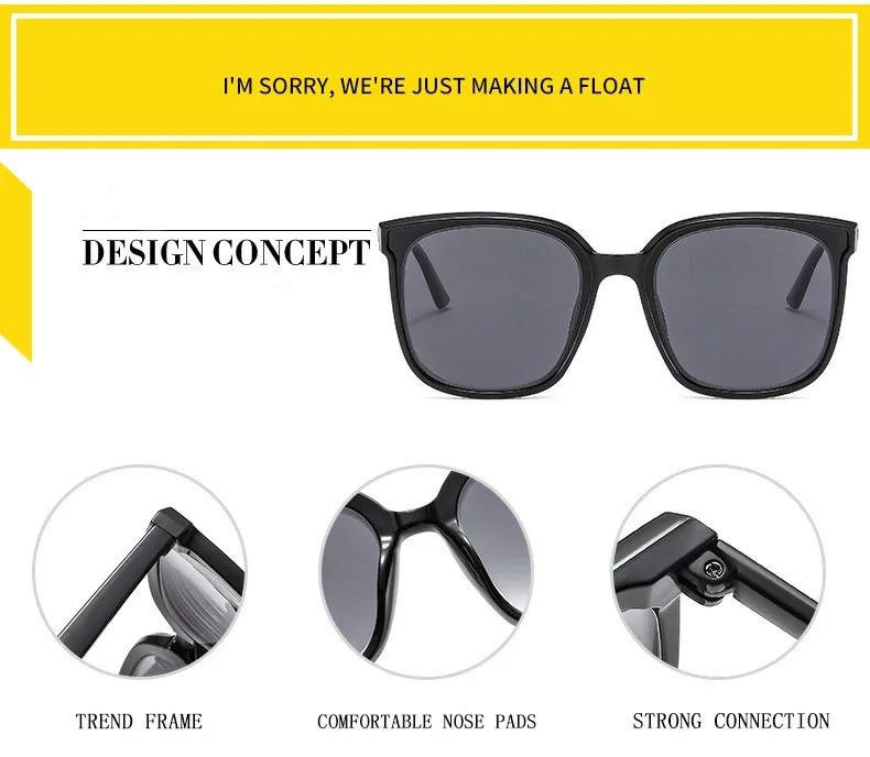 Men Women Fashion Polarized Sunglasses Blue Light Blocking Myopia Glasses Anti-radiation Near Sight Eyewear Diopters 0 To -6.0