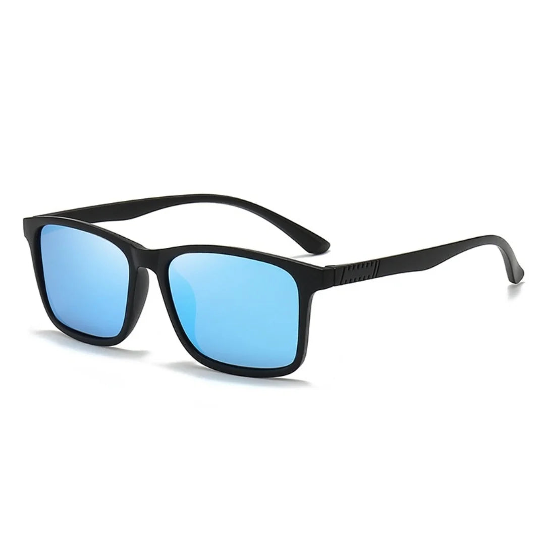 KLASSNUM Sunglasses Man TR Frame Polarized Sunglasses Yellow Driving Sun Glasses Fishing Sports UV400 Shades Classic Eyewear New