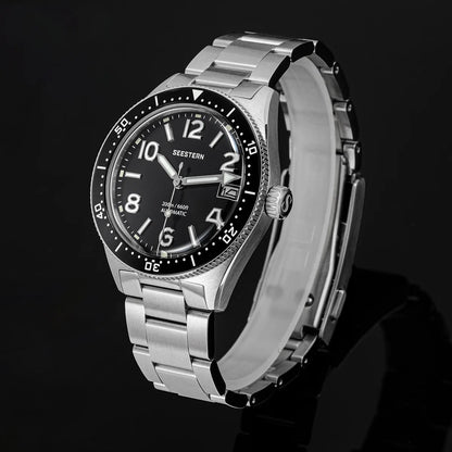 Sugess Diving Watch for Men Automatic Mechanical Wristwatches 20ATM Waterproof Sapphire NH35A Movement BGW9 Luminous New S434-2