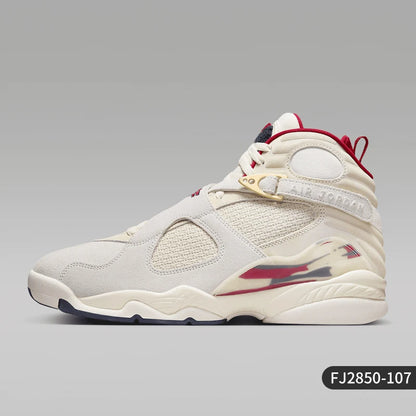 Ténis de basquetebol masculinos Nike Air Jordan 8 Retro SP genuínos FJ2850-107