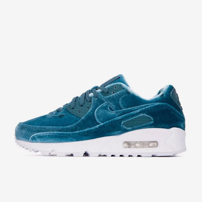 Nike Authentic Air Max 90 Blue Velvet Women's Air Cushion Sports Shoes DO2194-001