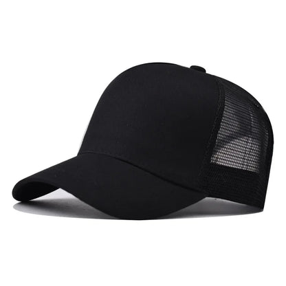 Baseball Cap Adult Net cap Shallow curved eaves Hat Unisex Summer hat Breathable hat shade Spring Autumn Cap Hip Hop Fitted Cap