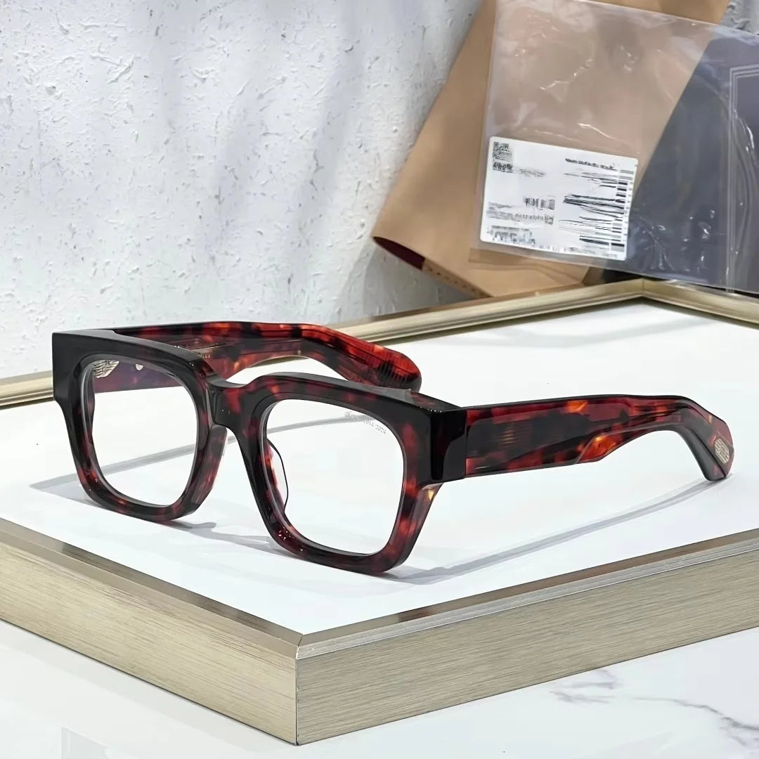 ENZO EPOXY 10th Anniversary Edition Large 51 Size Frame Red Turtle Shell Green Handcrafted Japanese Sunglasses