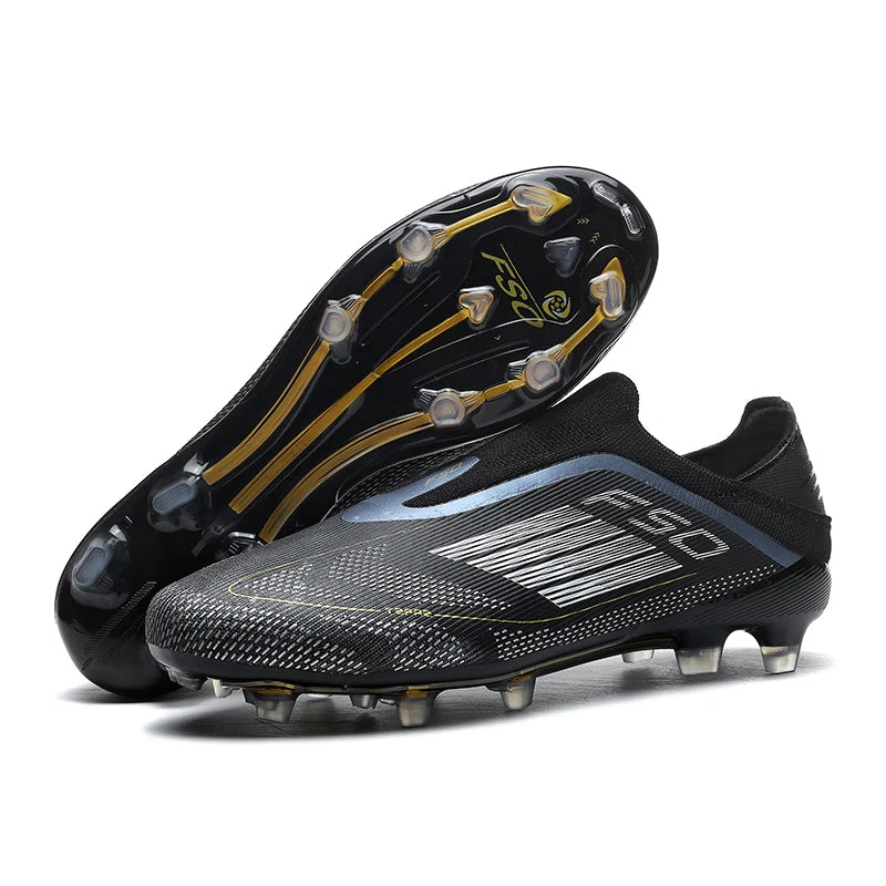 New Men's Football Boots Turf Comfortable Soccer Shoes Sport FG Grass Cleats Futsal Non-Slip Outdoor Adult Ultralight Non-Slip