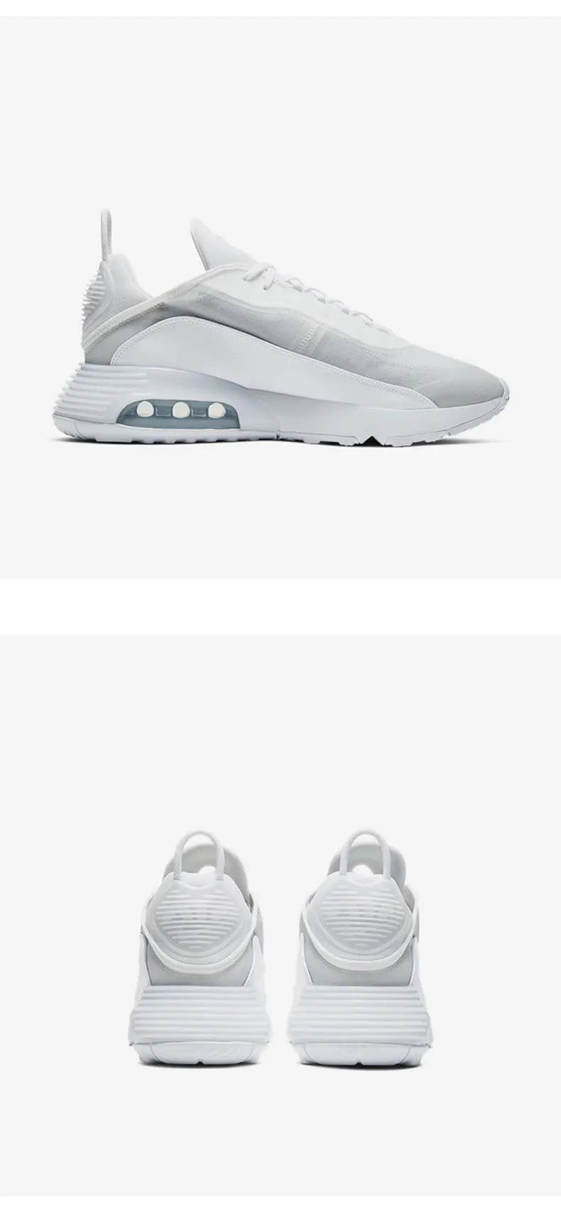 Nike Genuine Air Max 2090 Men's Air Cushion Running Shoes BV9977-100