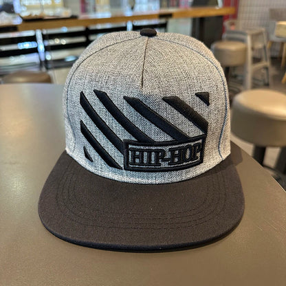 Men's Letter Embroidery Tide All-Match Flat Brim Baseball Cap Ladies Summer Hip-Hop Hat Outdoor Shade Adjustable Peaked Cap