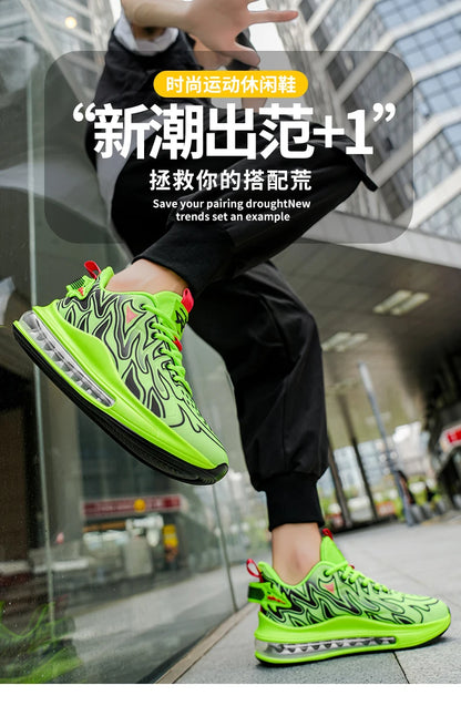 Luxuriöse Herren-Sneaker, lässige, atmungsaktive Trainingsschuhe, Rennschuhe, modische Slipper, Laufschuhe für Herren, Tenis