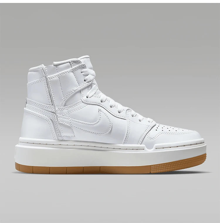 Ténis desportivos Nike Air Jordan genuínos para mulher, com sola grossa e duradoura, FB9894-100