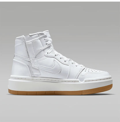 Ténis desportivos Nike Air Jordan genuínos para mulher, com sola grossa e duradoura, FB9894-100