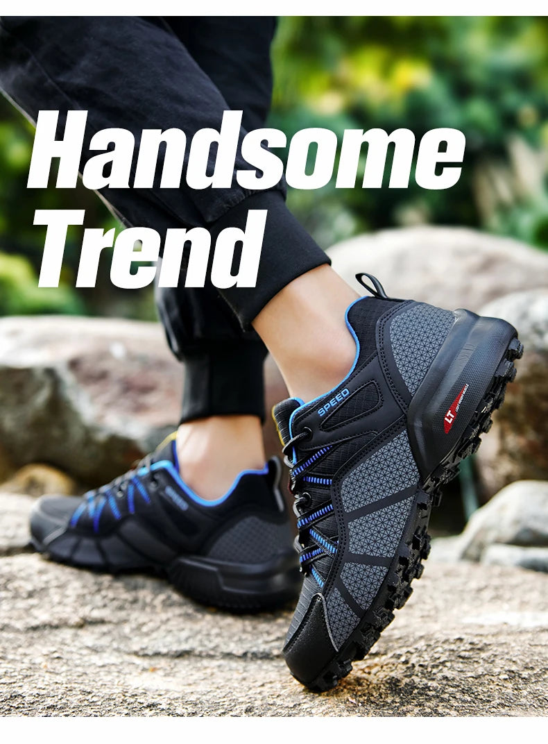 2025 Wanderschuhe für Herren, rutschfest, strapazierfähig und bequem – Outdoor-Wander- und Sportschuhe, Outdoor-Laufschuhe, Walking-Schuhe