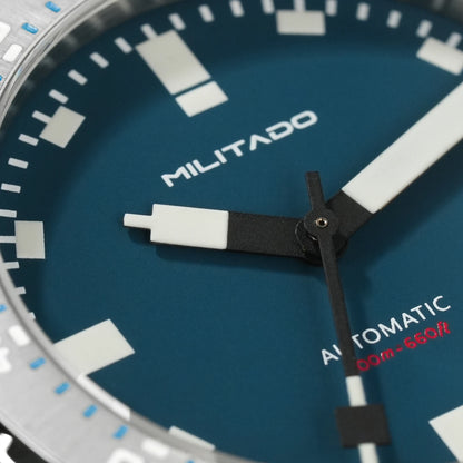 Militado ML20 39mm Men Watch PT5000 Automatic Movement Sapphire Luminova Watches Stainless Steel 200m Waterproof Wristwatch