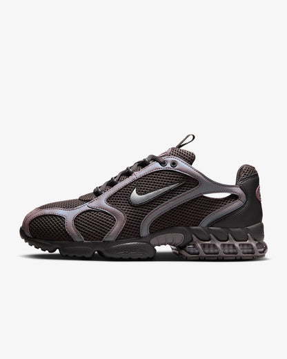 Nike Air Zoom Spiridon Cage 2 Unisex Χαμηλά Casual Παπούτσια Αθλητικής Ένδυσης Ανθεκτικά στη Φθορά Γκρι Κόκκινα Lifestyle Υποδήματα CJ1288-600