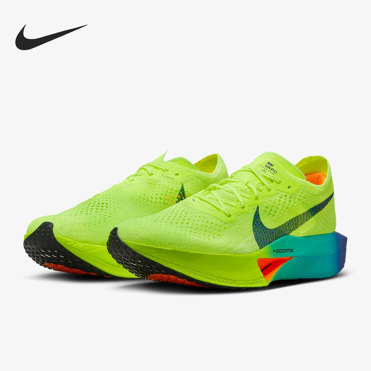 Nike Offizieller Original VAPORFLY 3 Herren-Straßenlaufschuh, atmungsaktiv, für Wettkämpfe, DV4129-700