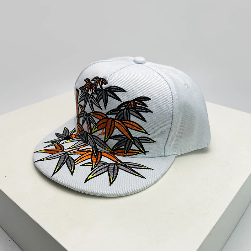 China Chic Pattern Embroidered Baseball Hats Breathable New Unisex Ethnic Style Peaked Caps Versatile Sunshade Hip Hop Fashion