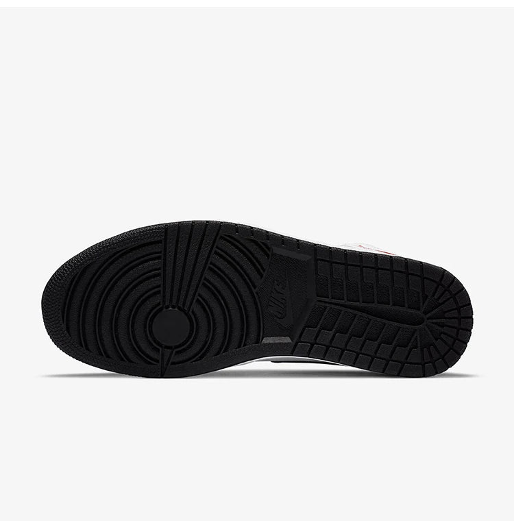 Γνήσια ανδρικά αθλητικά παπούτσια μπάσκετ Nike Air Jordan 1 AJ1 με μεσαίο ύψος και αντικραδασμική προστασία 852542-100