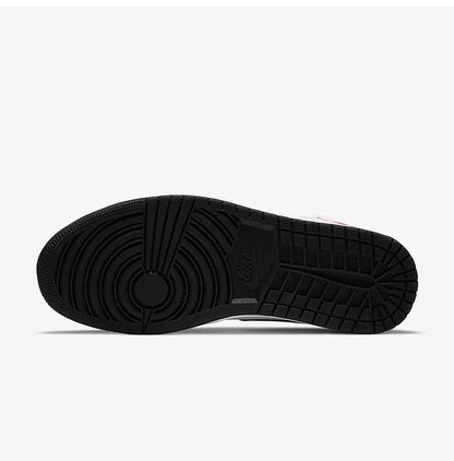 Γνήσια ανδρικά αθλητικά παπούτσια μπάσκετ Nike Air Jordan 1 AJ1 με μεσαίο ύψος και αντικραδασμική προστασία 852542-100