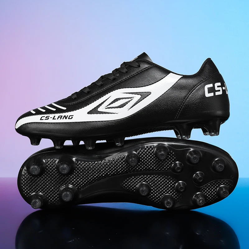 New Men’s Football Boots Grass Cleats Soccer Shoes Match Adult Indoor Ultralight Non-Slip Boys Futsal Sport Turf Comfortable