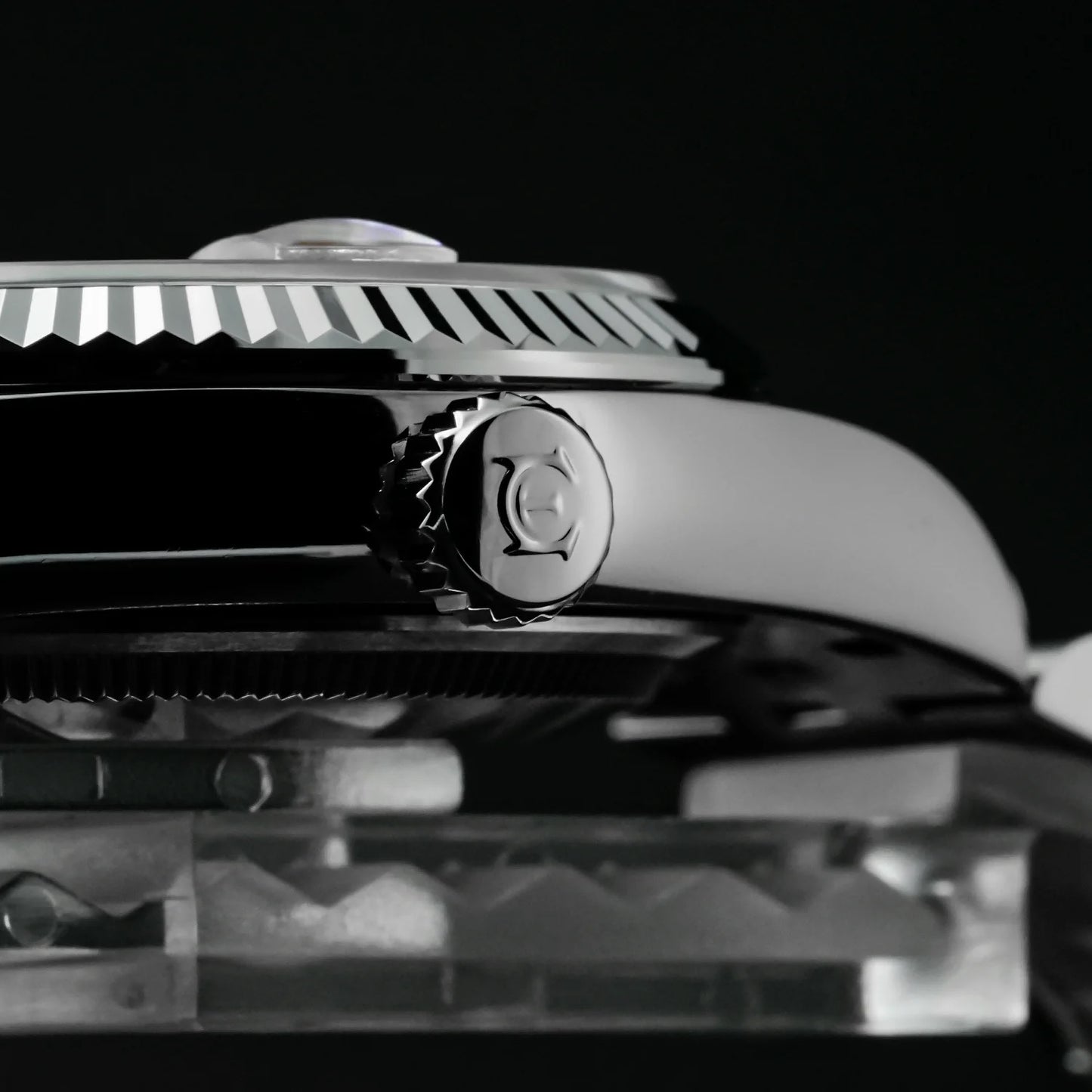 Eniton 36mm Men's Mechanical Watch with Stainless Steel Peacock Stone Tiger Eye Dial And NH35 Movement