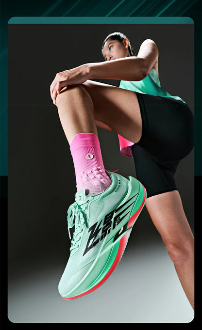 QIAODAN Feiying PB6.0 Homem 2026 Sapatilhas Desportivas de Competição para Maratona Novas com Placa de Carbono Suspensa Integral QDB023261299