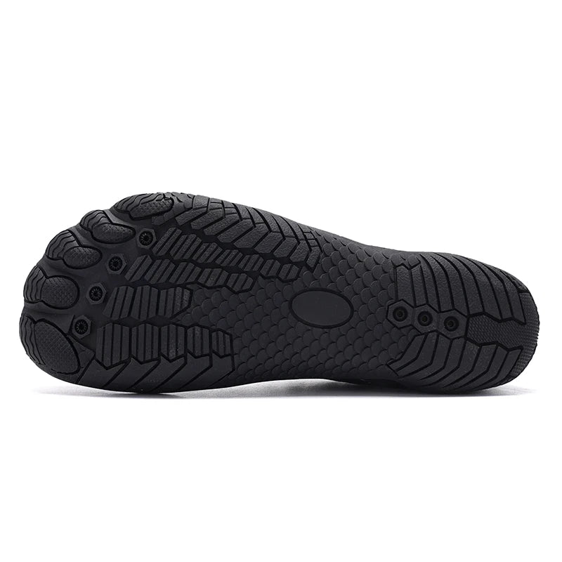 Unisex Wide Toe Barefoot Water Shoes Quick Dry Breathable Soft Sole Beach Aqua Shoes Lightweight Swimming Water Sports Sneakers