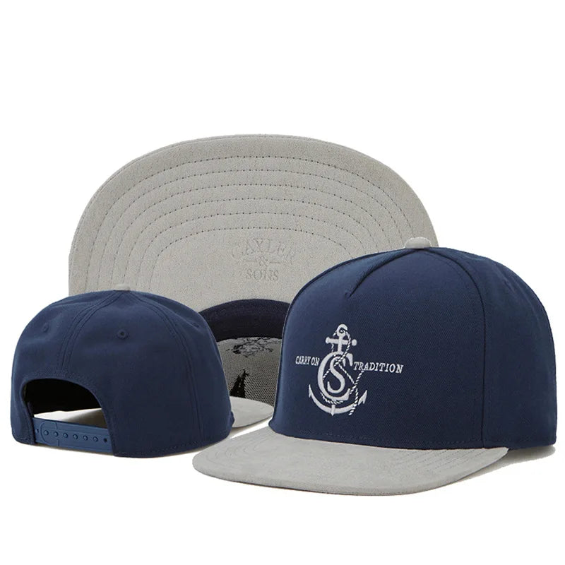 Luxury Cap Gorra Brand Men's Hats Flat Top Baseball Man Cap Adjustable Snapback Gorras Hombre Sports Women Men HipHop Sun Hat