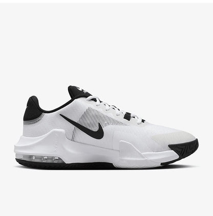 Scarpe da basket da uomo Nike genuine Impact 4 DM1124-103, pratiche, con ammortizzazione a cuscino d’aria
