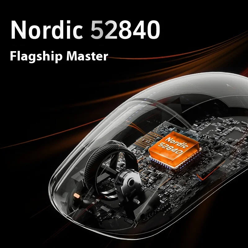 ATK A9 Ultra kabellose Gaming-Maus, Tri-Mode, 8K, 53g, leicht, A9/A9 SE/A9 Plus/A9 Pro Gaming-Maus, E-Sports-PC, personalisiertes Geschenk