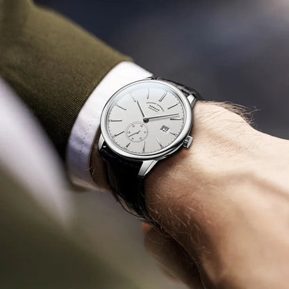 Reloj BORMAN BM3817 TOP nuevo de 42 mm, reloj de lujo para hombre, automático mecánico, cristal de zafiro, ultrafino, impermeable 50M, con subesfera