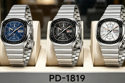 PAGANI DESIGN New 40mm Men‘s Quartz Watches Japan Miyota Movement Sapphire Stainless Waterproof Luminous reloj hombre PD1819