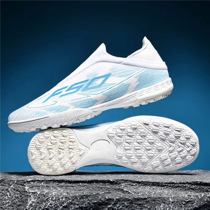 Chaussures de Football pour hommes, bottes de Football antidérapantes pour adultes, ultralégères, crampons d'intérieur, antidérapantes, Fg, gazon, Futsal, confortables, nouvelle collection