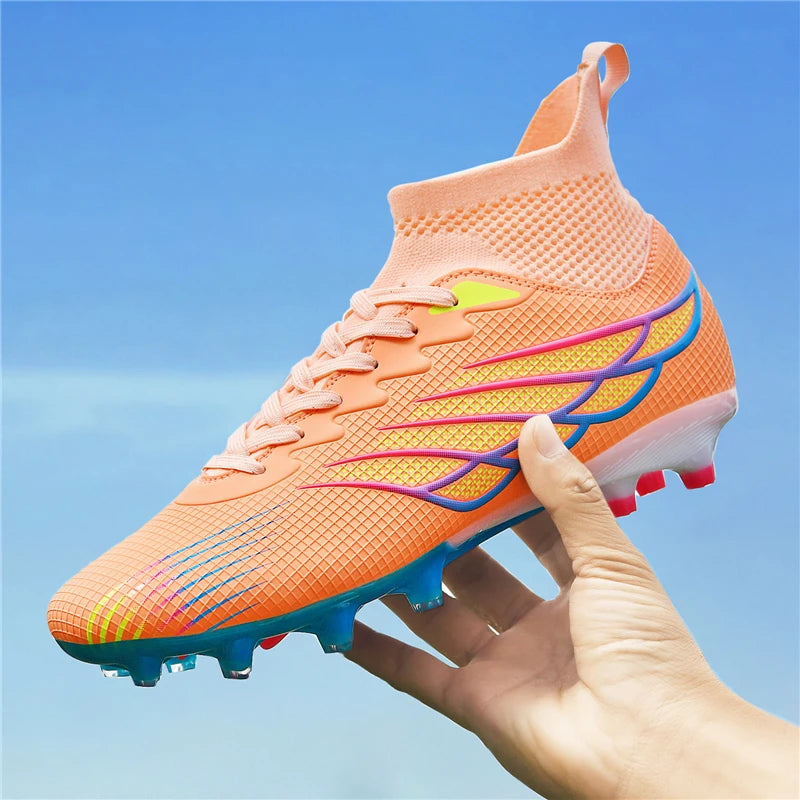 Professional Football Boots Men Outdoor Sports Sneakers Soccer Shoes Adult Society Football Cleat Ultralight Training Soccer
