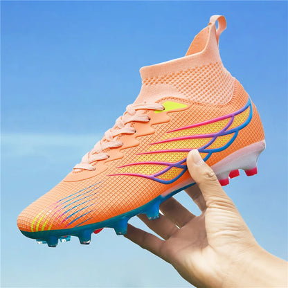 Professional Football Boots Men Outdoor Sports Sneakers Soccer Shoes Adult Society Football Cleat Ultralight Training Soccer