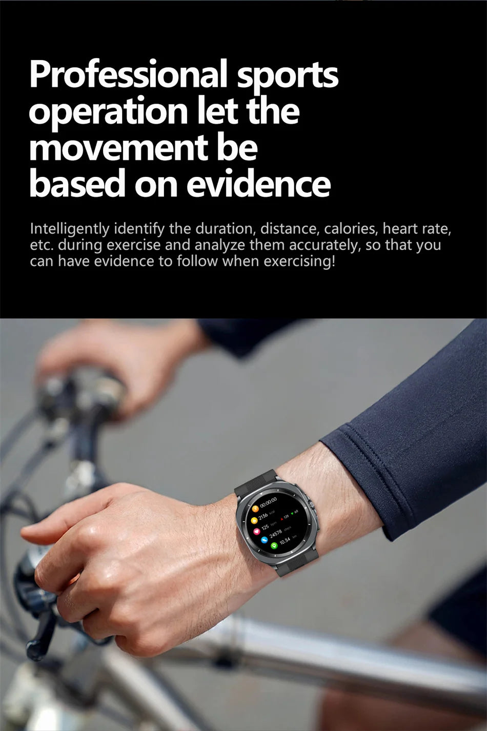 2026 New Health Track Smartwatch Air Pump Airbag True Blood Pressure Health Measure Smart Watch for Men and Women Blood Oxygen BT Call