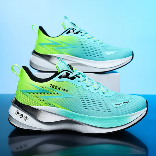 Specialty Marathon Running Shoes for Men Sports Breathable Lightweight Carbon Plate Women's Comfortable Athletic Non-Slip Sneakers