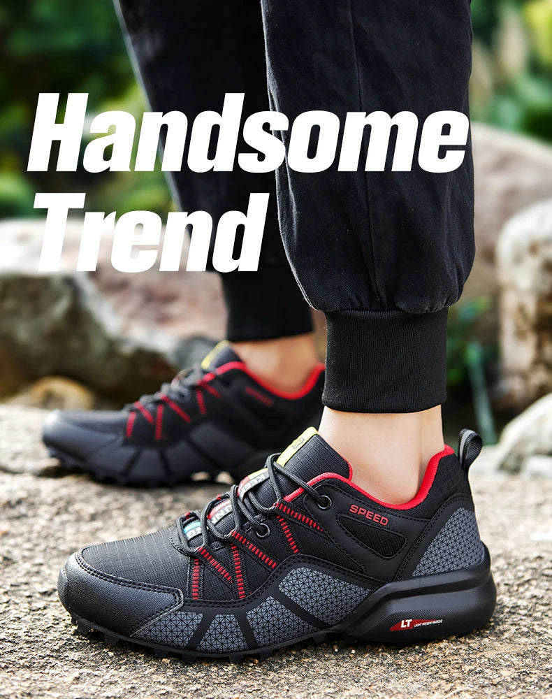 2025 Wanderschuhe für Herren, rutschfest, strapazierfähig und bequem – Outdoor-Wander- und Sportschuhe, Outdoor-Laufschuhe, Walking-Schuhe