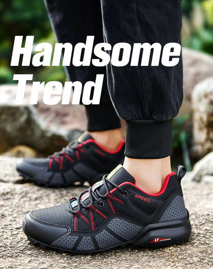 2025 Wanderschuhe für Herren, rutschfest, strapazierfähig und bequem – Outdoor-Wander- und Sportschuhe, Outdoor-Laufschuhe, Walking-Schuhe