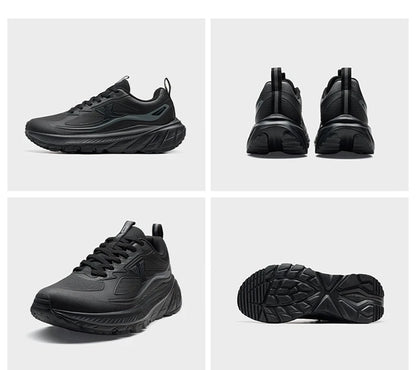 Xtep Male's Running Shoes Lightweight Breathable Shock Absorption Wear-Resistant Durability Cushioning Sneakers 875419110002