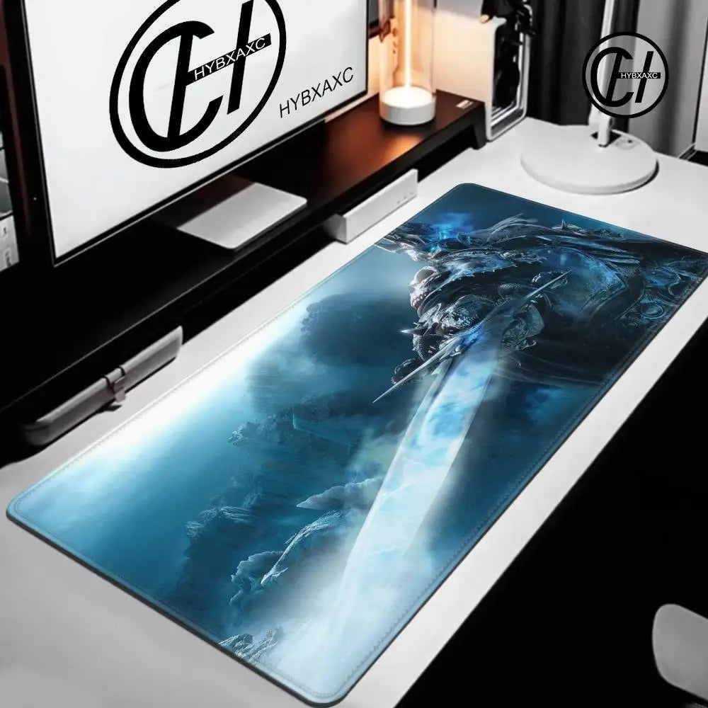 Mouse Pad World of Warcraft Lich King για PC HD Anime Gaming Αξεσουάρ Πληκτρολόγιο Mousepad Φορητού Υπολογιστή XXL Επιφάνεια Γραφείου για Game Cabinet Χαλί