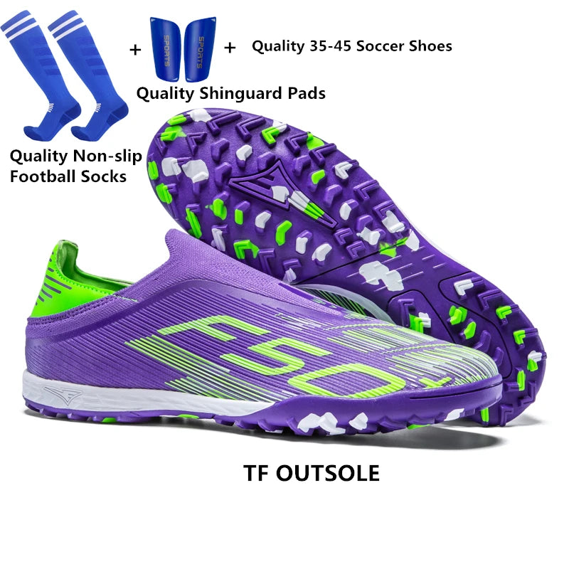 Size 35-45 Men FG/TF Football Boots Futsal Professional Unisex Boys Soccer Shoes Football Shoes Sneakers