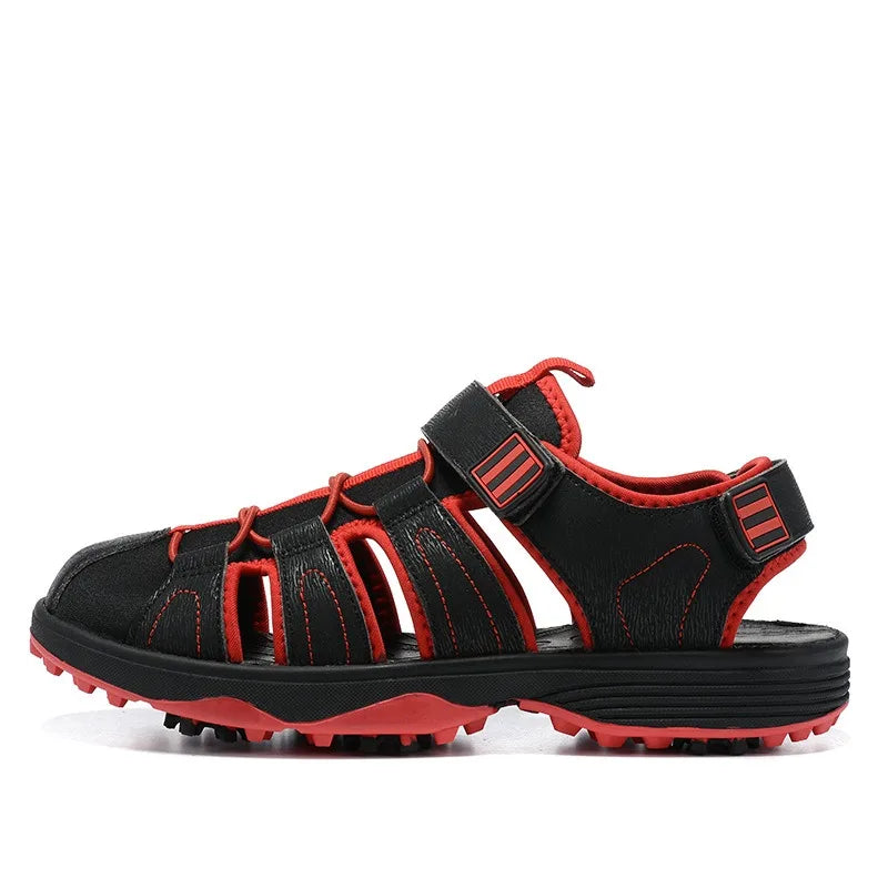 Lätta lyxiga golfsneakers för sommaren för män och kvinnor, sandaler, utomhus- och mesh-träningsskor, joggingskor, halkfria sportskor för män
