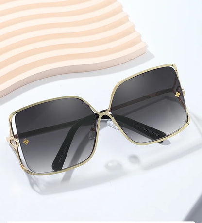 Fashion Oversized Sunglasses Women Big Frame Popular Luxury Brand Designer Shades Sun Glasses Oculos De Sol Feminino Gafas