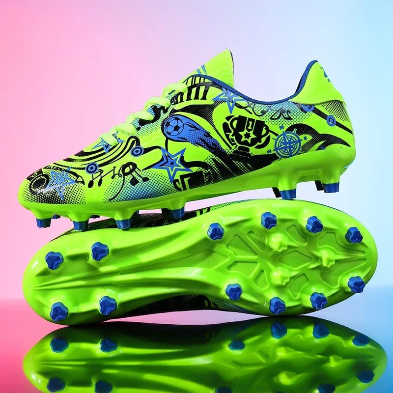 TF/FG chaussures de Football crampons de terrain de Football professionnel pour enfants haute qualité anti-dérapant baskets d'entraînement en plein air chaussures nouveau