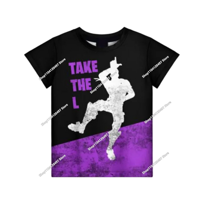 Camisola com Capuz Infantil de Outono — T-shirt Hoodie Fortnite Nova, Roupa Casual Confortável para Crianças, Estilo Streetwear