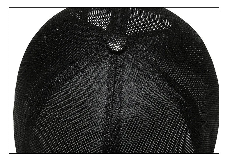 Mesh Baseball Cap Men Women Breathable Snapback Dad Hat Bone Outdoor Camo Trucker Hip Hop Caps