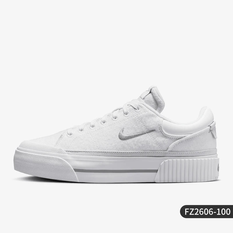 Ténis de skate com plataforma Nike Authentic Legacy Lift para mulher FZ2606-100