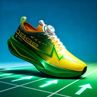 Men’s Running Shoes Carbon Board Specialty Sports Breathable Lightweight Women’s Comfortable Athletic Non-Skid Marathon Sneakers